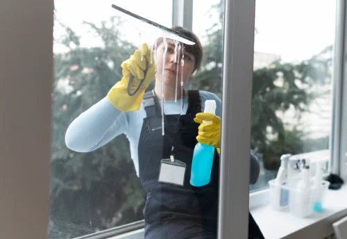 Nettoyage de vitres intérieures et extérieures à Saléon